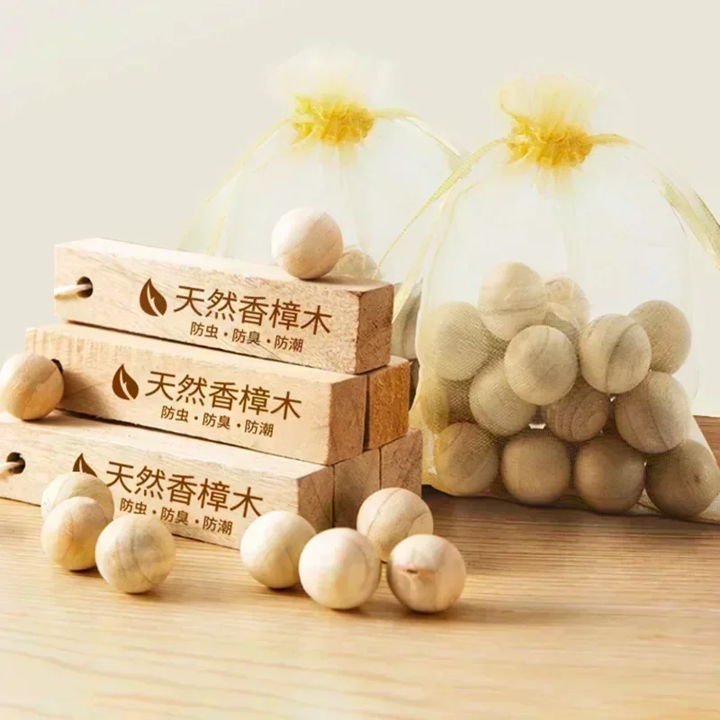 20-100pcs Cedar Camphor balls,Wardrobe deodorizing, mildew-proofing and insect-proofing,A Natural Moth Balls,Deodorant Balls
