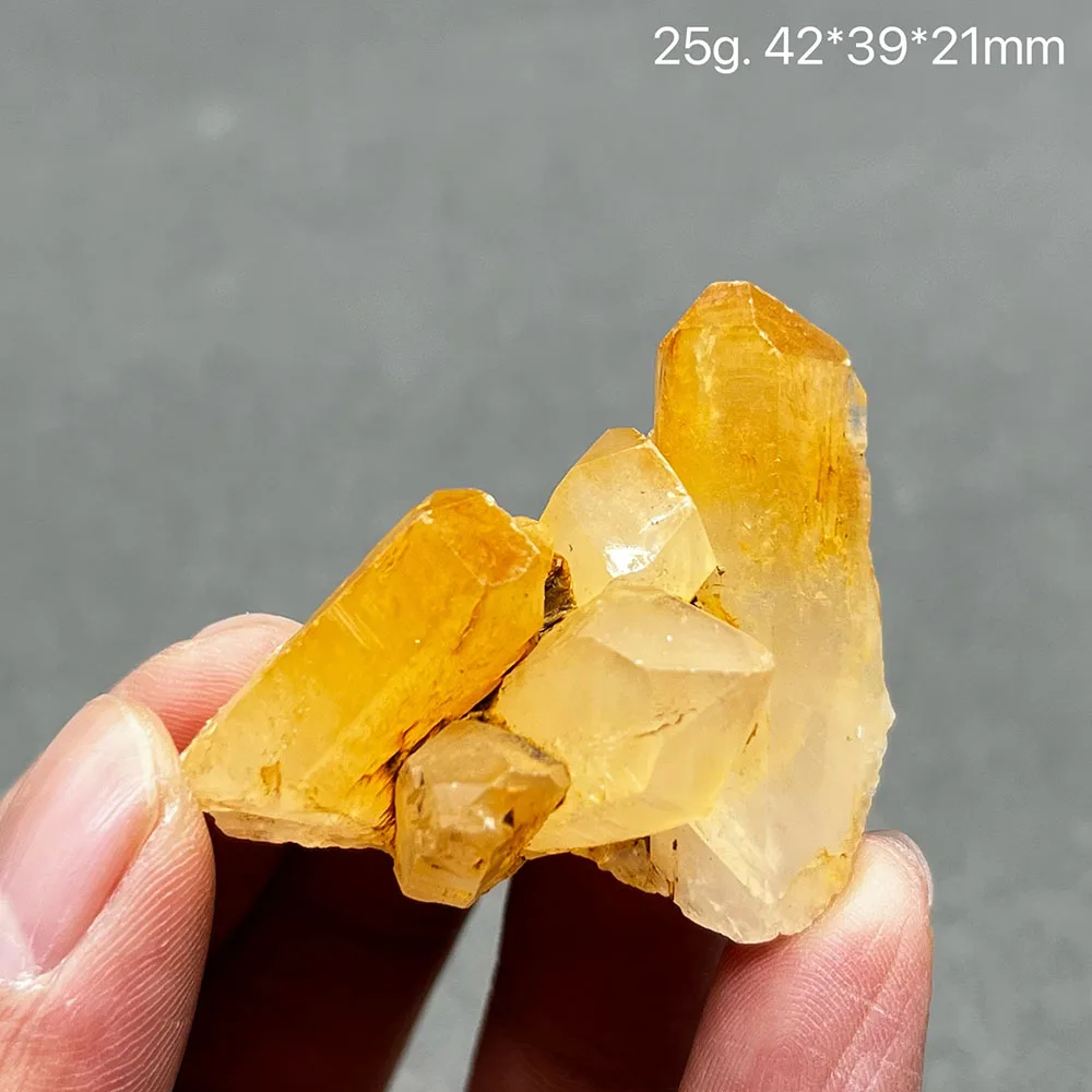 

100% Natural Colombian Mango Crystal Cluster Rough As For Crystal Quartz Stone