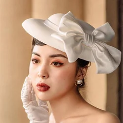 Retro Top Hat Derby Bowler Women Womens Fascinator Piece For Wedding Bridessss Wedding Dress