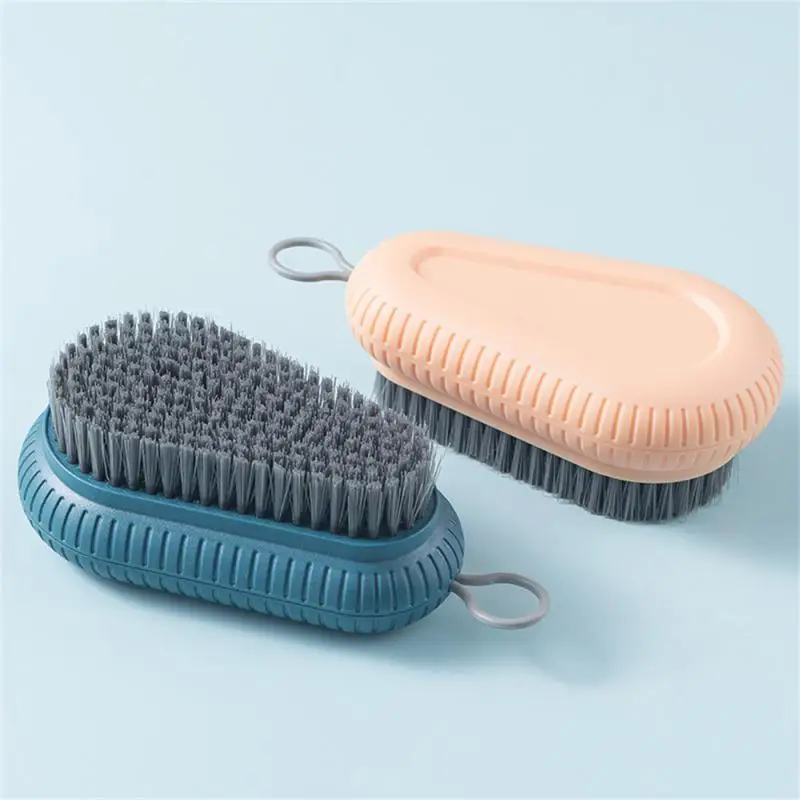 Hanging Laundry Brush Wear-resistant Without Hurting Clothes Comfortable Convenient Cleaning Accessories Plastic Soft Brushes