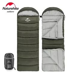 Naturehike Sleeping Bag U350S Winter Cotton Sleeping Bag Ultralight Portable Sleeping Bag Waterproof Camping Sleeping Bag