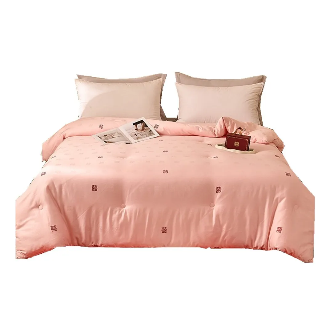 

Mulberry silk, wedding, regeneration, cellulose, spring and autumn, quilt core, thickening, warmth, jacquard, wedding room