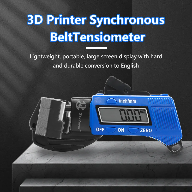 2GT Timing Belt Tensiometer GT2 Synchronous Opening Rubber Belt Tension Gauge Tester Tightness Detection 3D Printer Parts