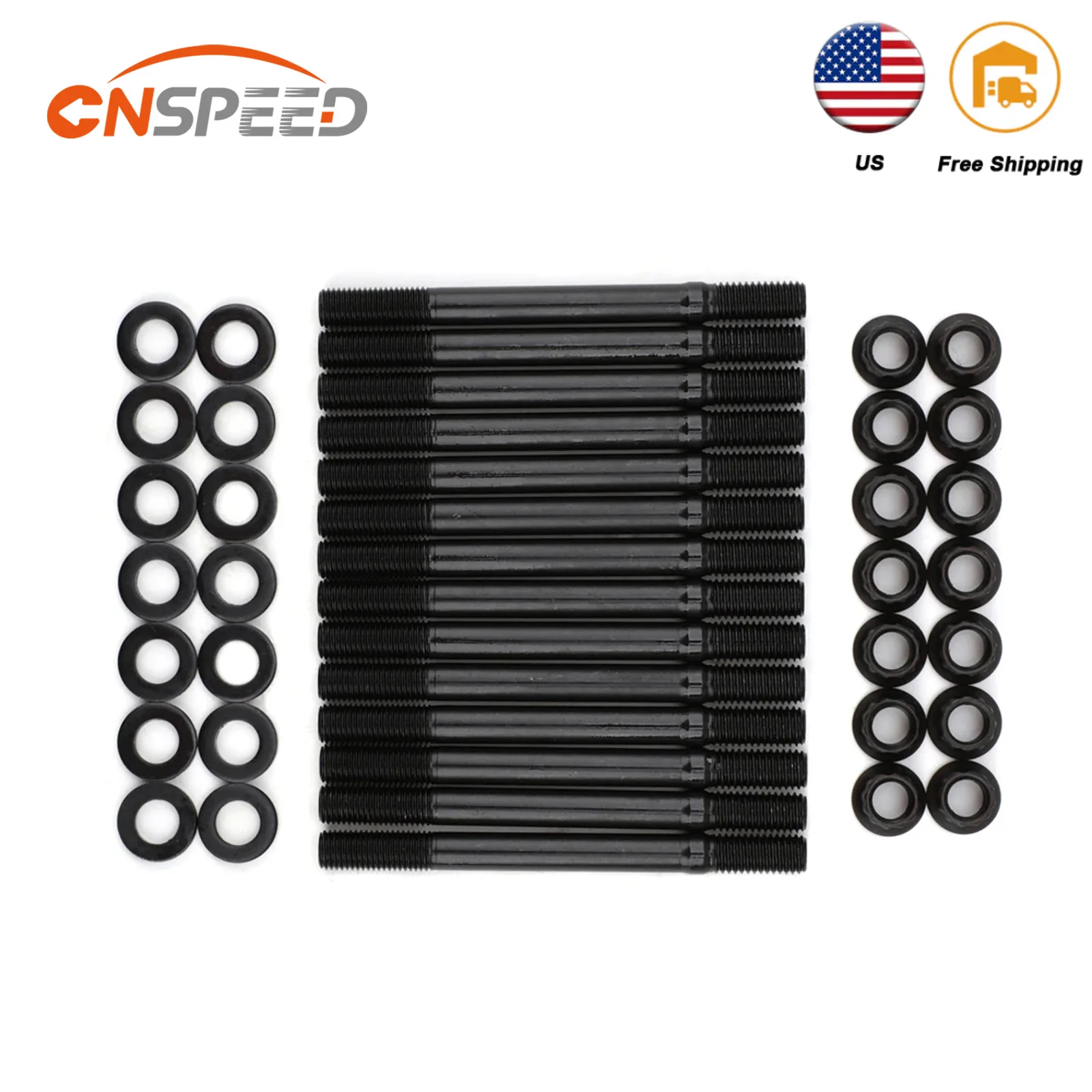 

Cylinder Head Stud Kit 201-4302 FOR BMW E36 325i 2.5L 6 Cyl M50 S50US, S52US YC101794-017