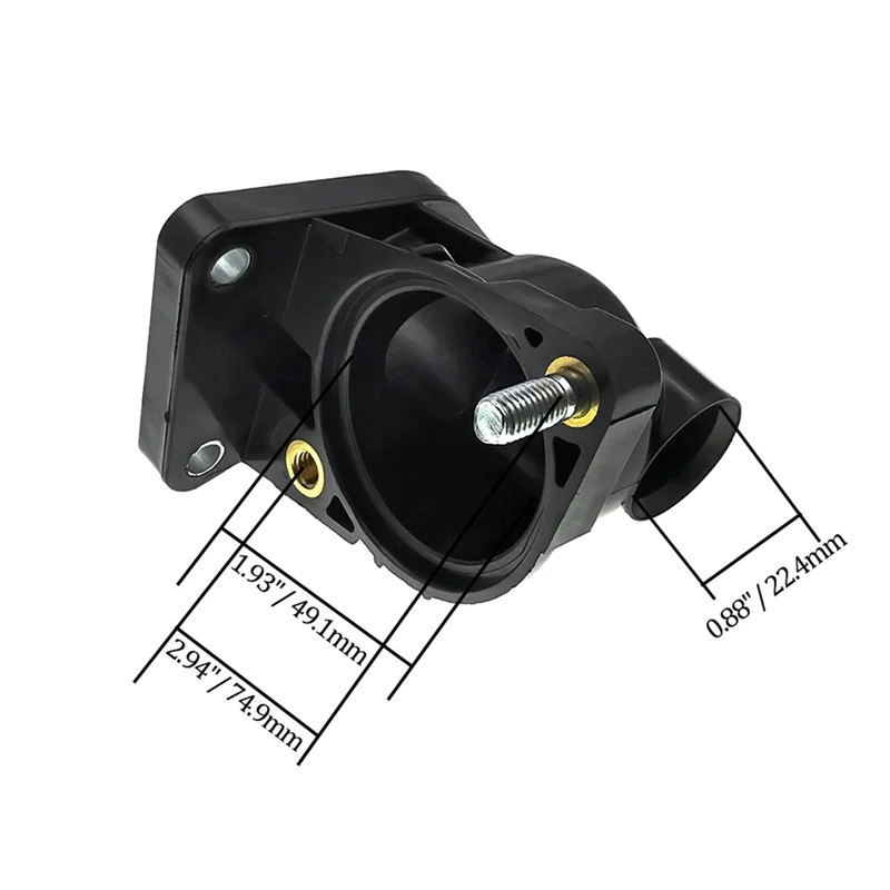 Carcaça do termostato do motor engenioso 25630-03010 2563003010 para Hyundai I10 2007-2019 I20 2008-2020 G4LA 1.2L