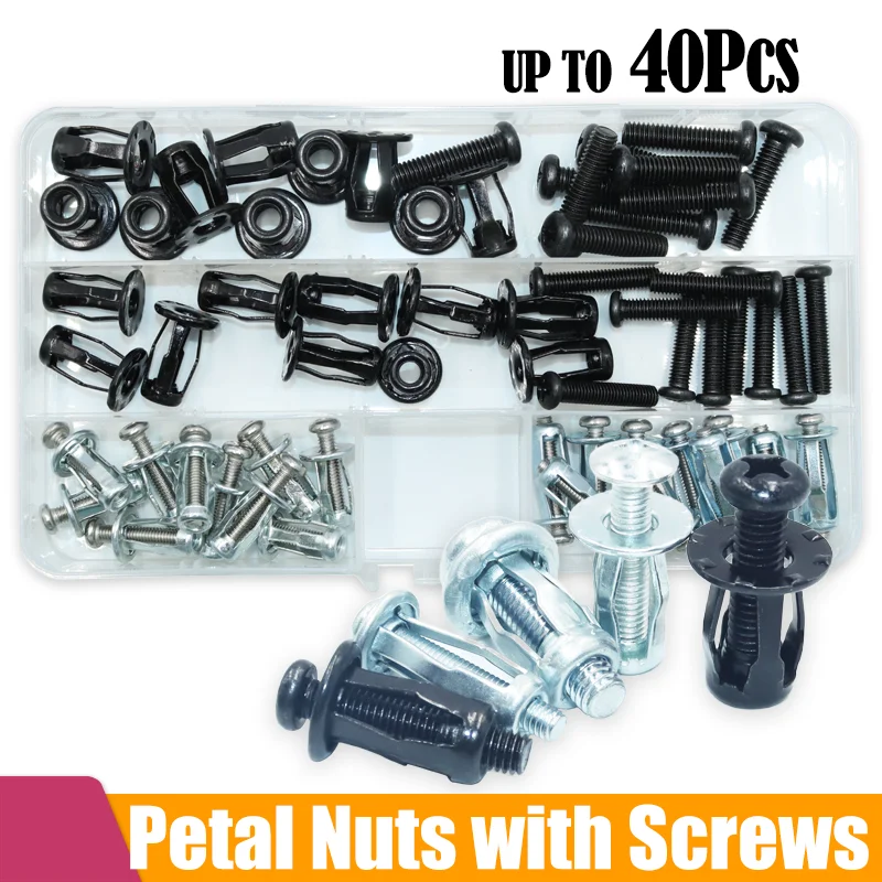 

Jack Nut Phillips Screw Kit M4 M5 M6 Panel Car License Fix Clamp Lock Metal Anchor Petal Expansion Plug Rivnut Rivet Nuts Bolt