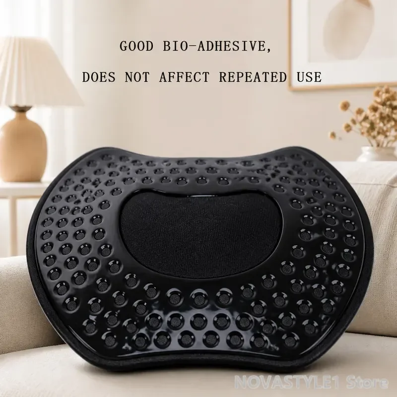 2 Pairs Breathable Invisible Bra for Women with Deep V Neckline Support Self Adhesive Strapless Backless Bralette for Summer view 3