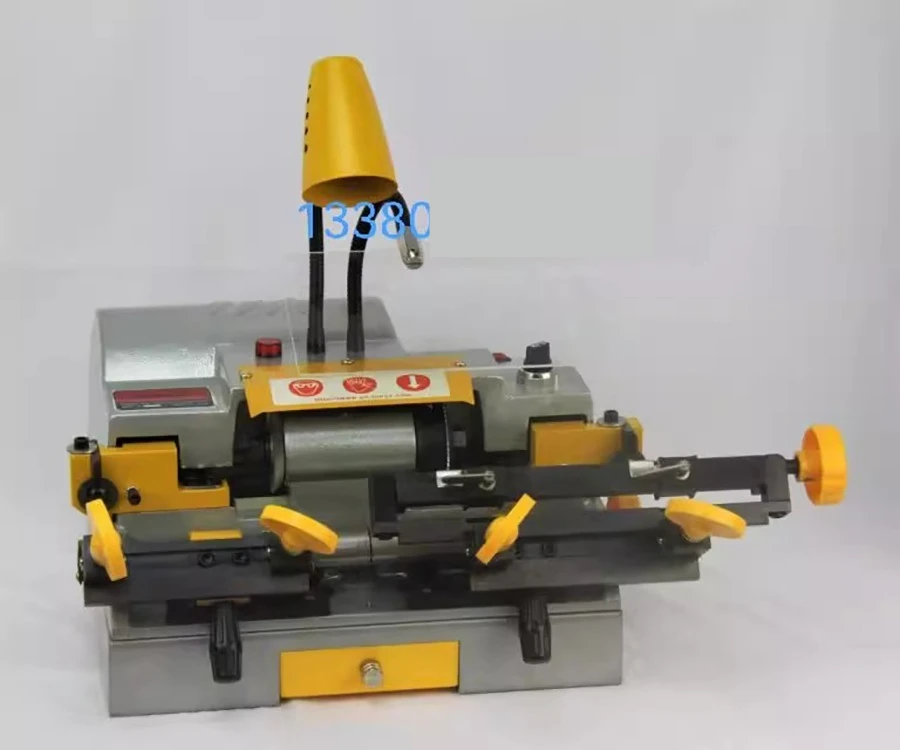 

Key duplicating machine, key cutting machine, extended double-blade key cutting machine, manual feed model JZ-903D