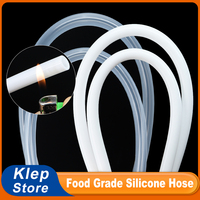 Clear White Silicone Hose 1 2 4 5 6 7 8 9 10 12 14 16 18 20mm Flexible High Temperature Resistance Pipe Food Grade Wate Tubing