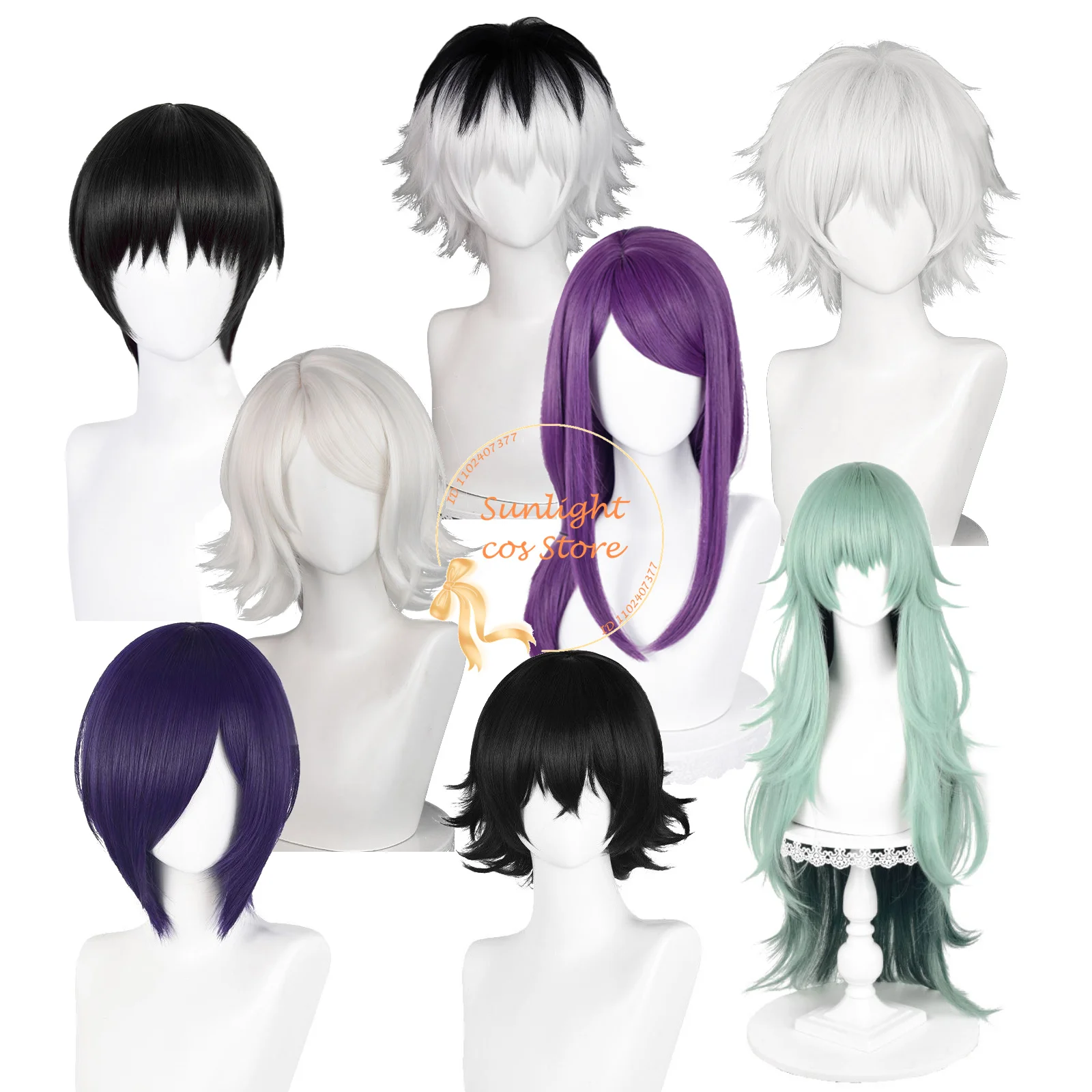 Anime Juzo Suzuya Kamishiro Rize Kaneki Ken Takatsuki Sen Sasaki Haise Touka Kirishima Cosplay Wig Heat Resistant Synthetic Hair