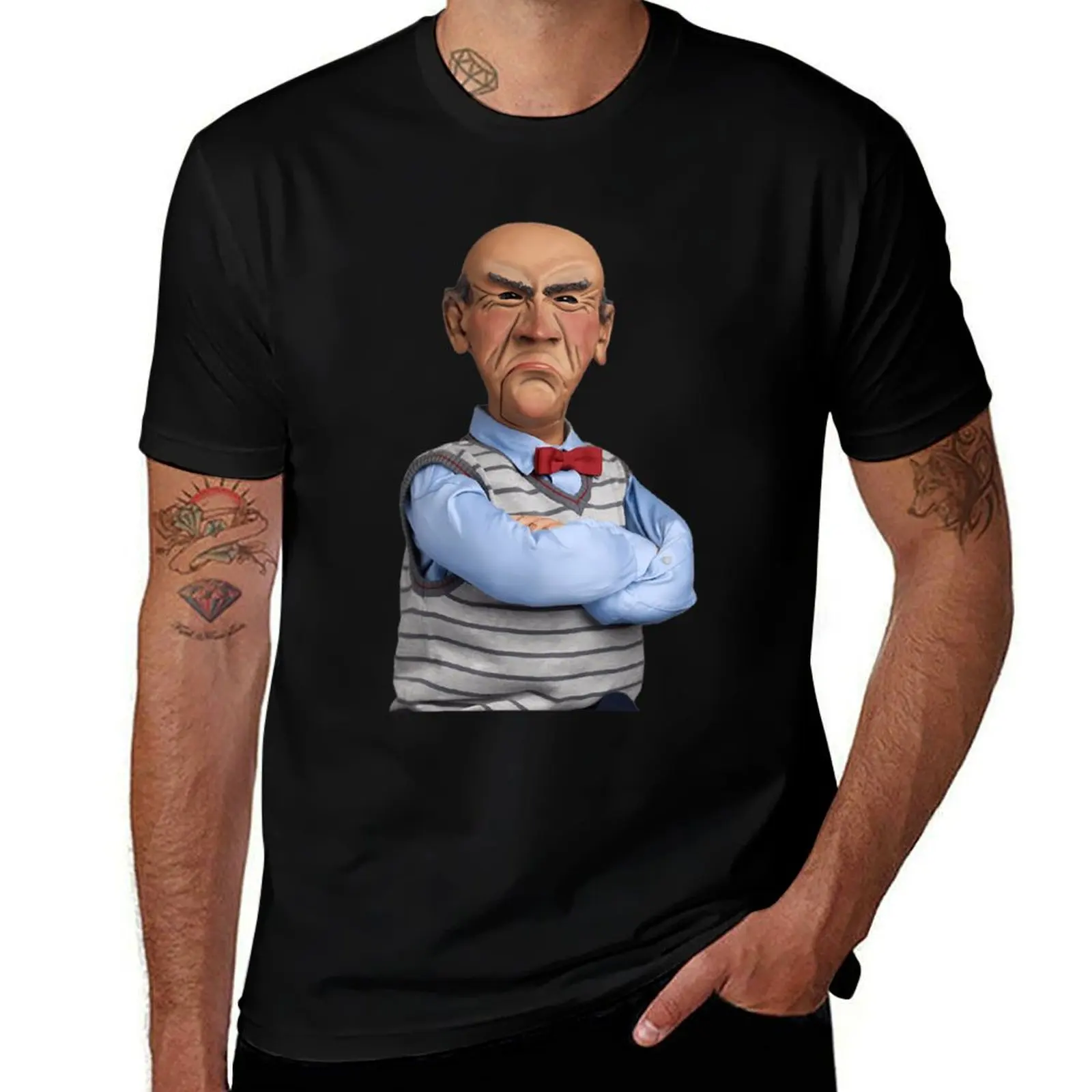 New Jeff Dunham 2023 T-Shirt Lightweight Print T-Shirt