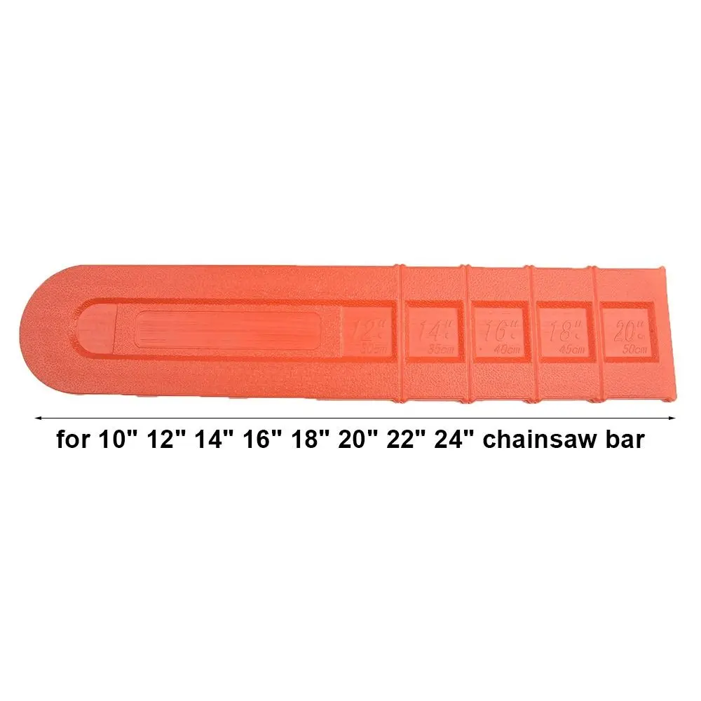 1Pcs New 10-24inch Chain Saw Guide Cover Anti-scratch Plastic Chain Saw Bar Protector Plate Guard Cover Power Tool Accessories