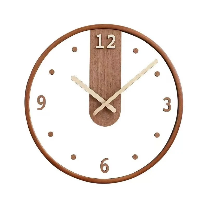 &c 30cm Minimalist Nordic Style Creative Personality Fashion Transparent Modern Japanese Net Red Home Restaurant bar Wall Clock