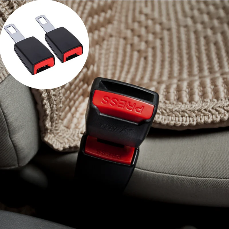 2pcs Car Seat Belt Clip Extender Accessories For Kia Rio K2 K3 K4 K5 KX3 KX5 Cerato,Soul,Forte,Sportage R,Sorento Optima