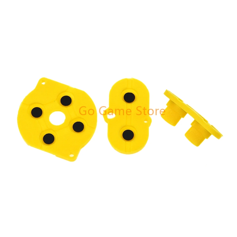 Coussinets en caoutchouc conducteur en silicone pour console de jeu, remplacement pour document délibérément Boy, bouton GBC, 100 ensembles