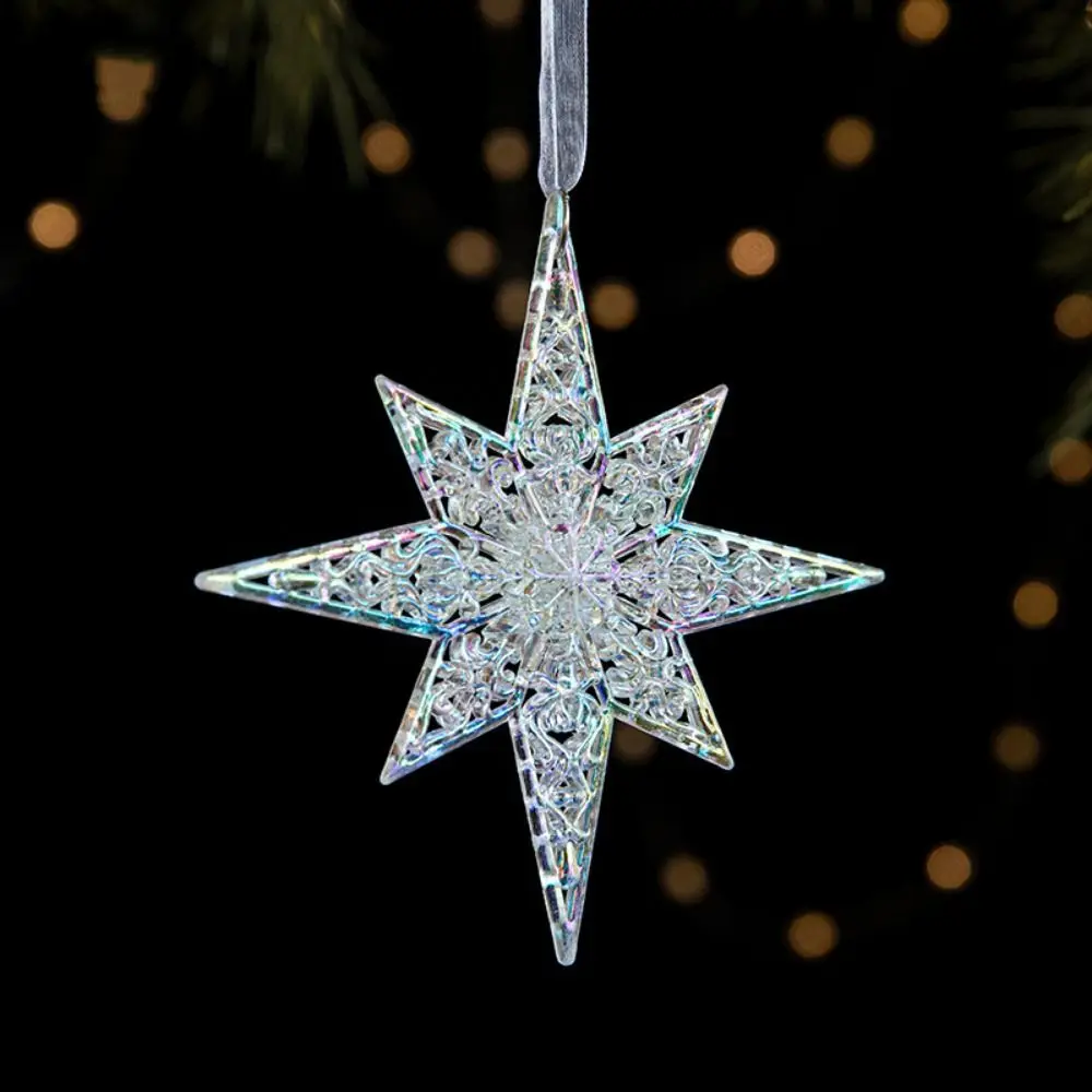 

Elk/Crown/Candy/Wing Christmas Tree Acrylic Pendant Colorful Merry Christmas Pendant Xmas Tree Hanging Pendants Plastic