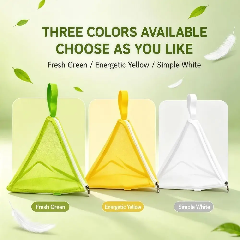 Practical Mesh Bird Outdoor Carrier Triangular Lightweight Parrot Carry Bag Breathable Handheld Bird Going Out Pouch Pet Birds
