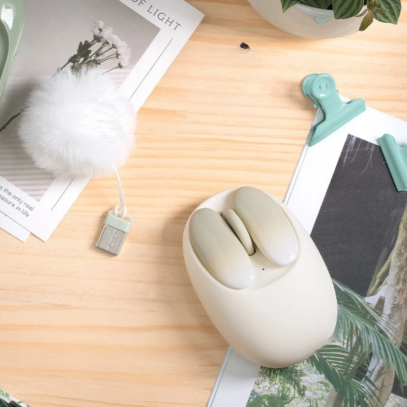 Mouse wireless bluetooth cute girl home computer office competitive game machinery