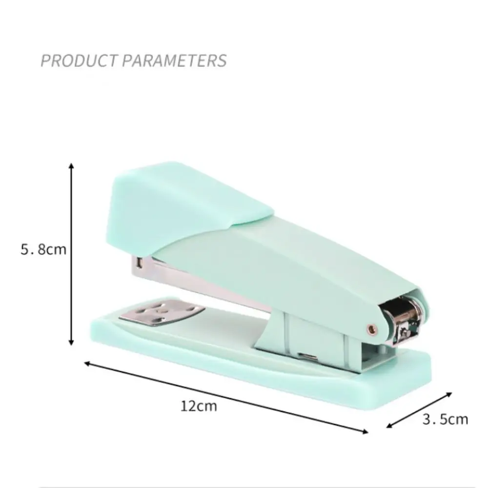 Cucitrice Macaron Color a risparmio di manodopera Cucitrice multifunzione stabile per carta Accessori per ufficio portatili efficienti