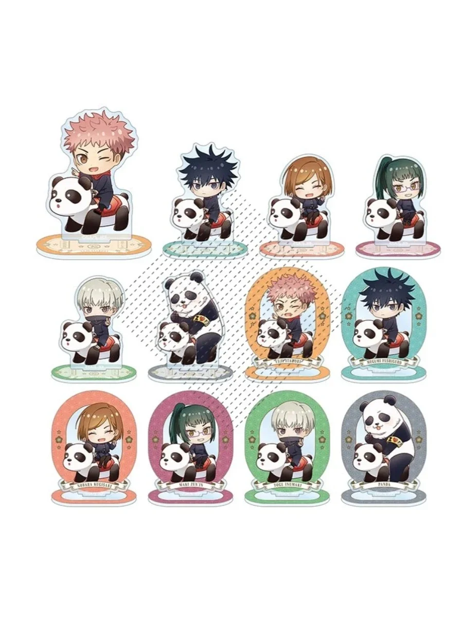 

Anime Jujutsu Kaisen Ieiri Shoko Satoru Gojo Geto Suguru Cosplay Acrylic High Appearance Level Desktop Ornament Standing Sign