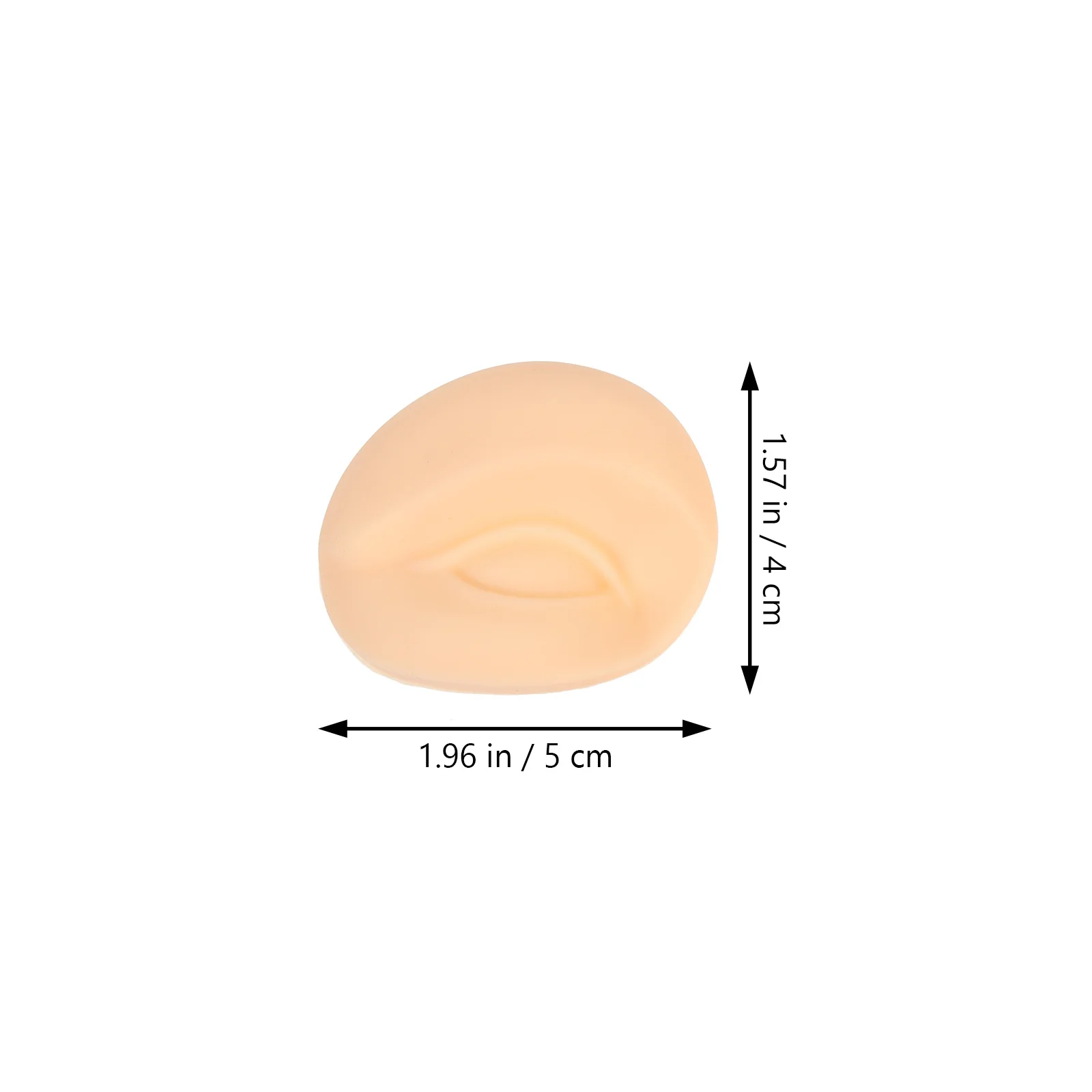 

1Set Tattoo Practice Skin Silicone Soft Touch Natural Color for Eyebrow Microblading Makeup Salon Training Blank Practice Skin
