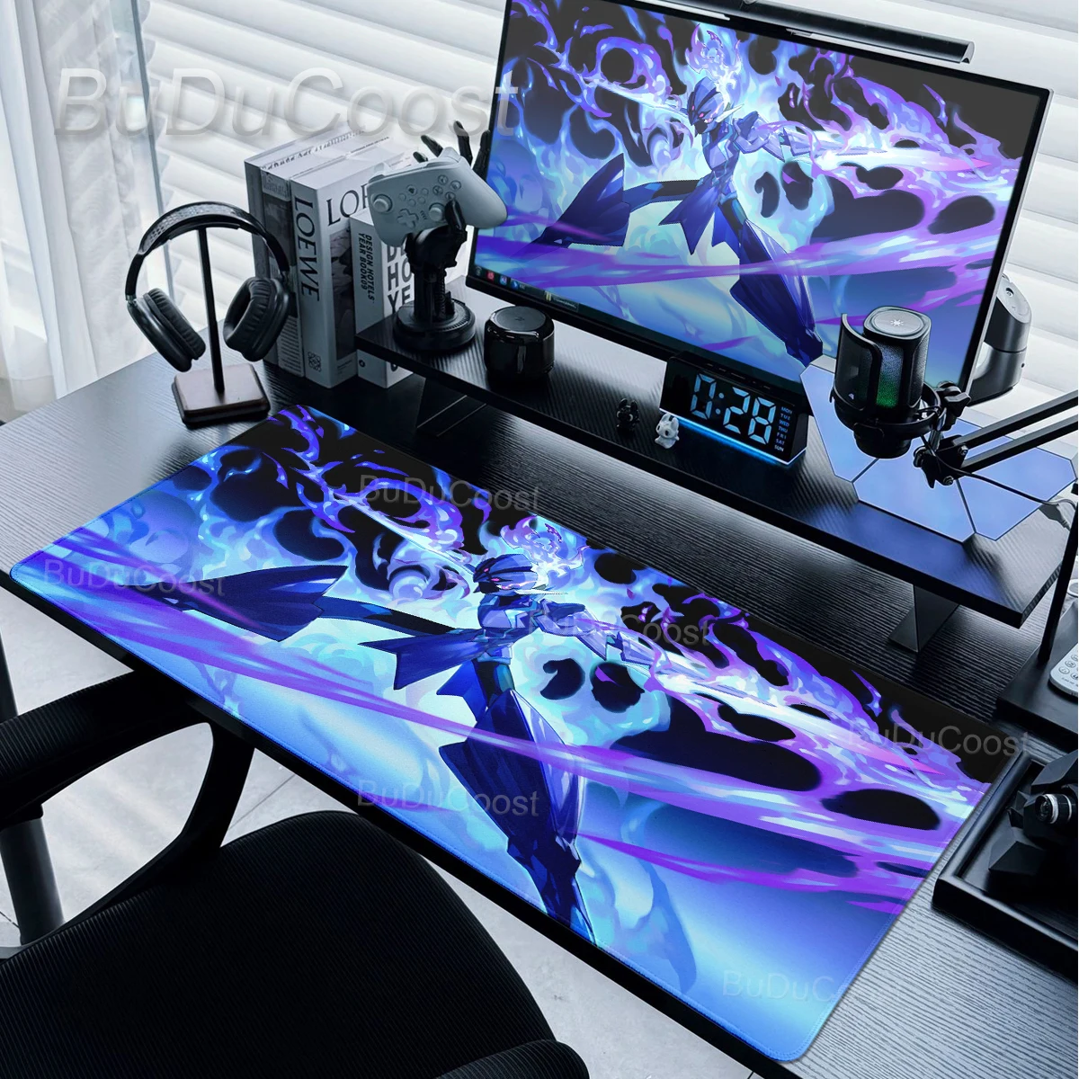 Anime Pokemon Ceruledge Desk Mat Mousepad Gaming Mouse Pad Computer Desk Pads Office Accessories Gamer Keyboard Extended Playpad