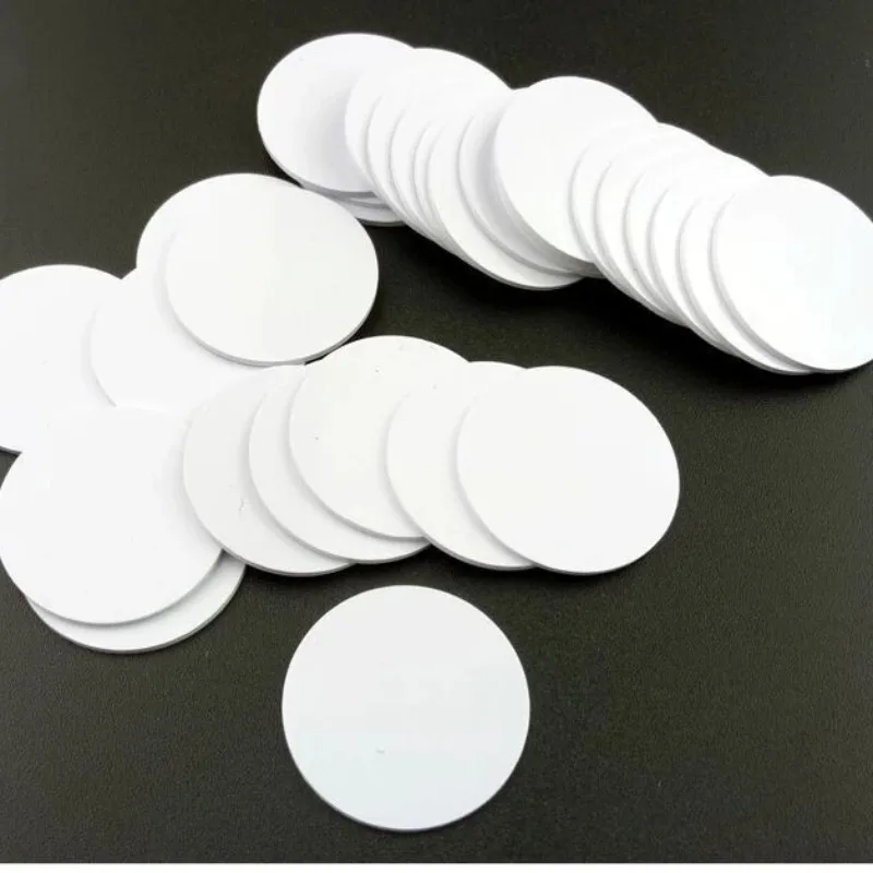 10pcs/set NFC Cards For 215 NFC PVC Tags Sticker Phone Available Adhesive Labels Rfid Tag Kit About 25mm
