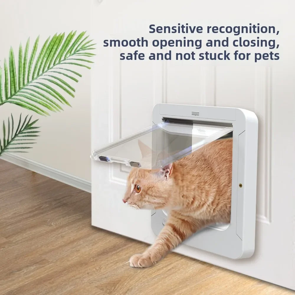 

Top Selling Smart Pet Door Cat Flap Dog Hole, Controlled In and Out Direction, Chip Control, Cat Dog Accessories