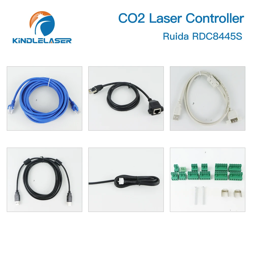 Kindlelaser Ruida RDC8445S Controlador para Máquina de Corte e Gravação a Laser CO2 Atualização RDC6445G RDC6445S RDC6442 RDC6442G
