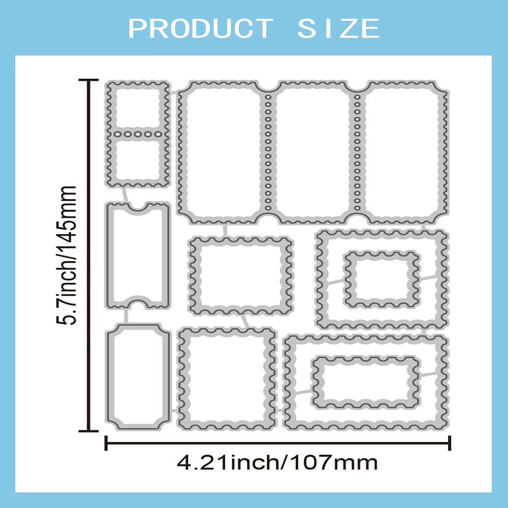 1pc Stempel Thema Carbon Stahl Schneiden Stirbt Schablonen für Scrapbooking Fotoalbum Dekorative Präge Papier Karte Gemischte Formen