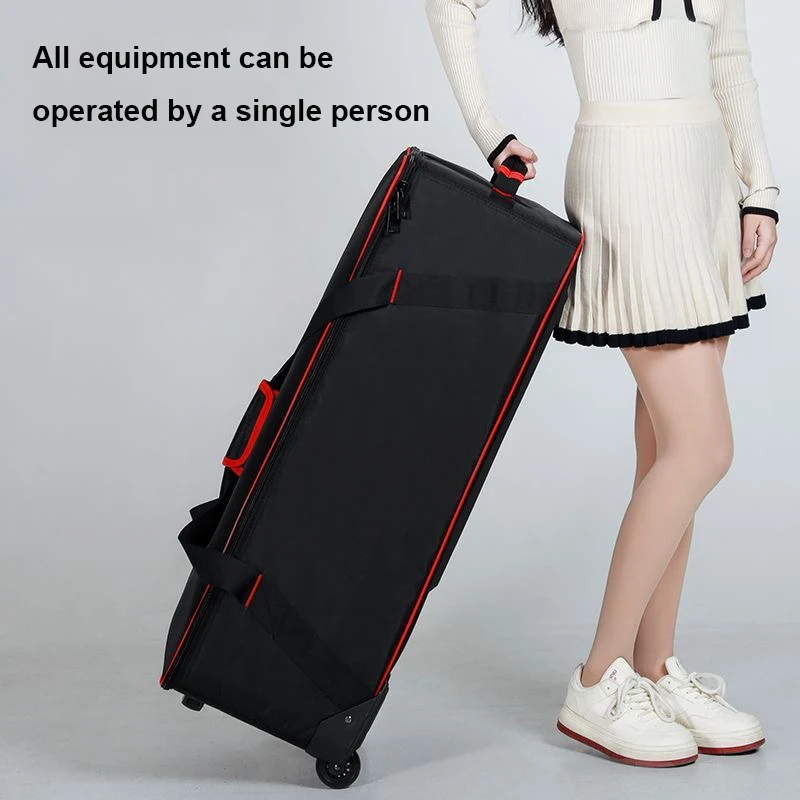 Professional Studio Flash Light Kit Rolling Suitcase Large/Medium/Small Photography Equipment Luggage Bag with Wheel Travel case