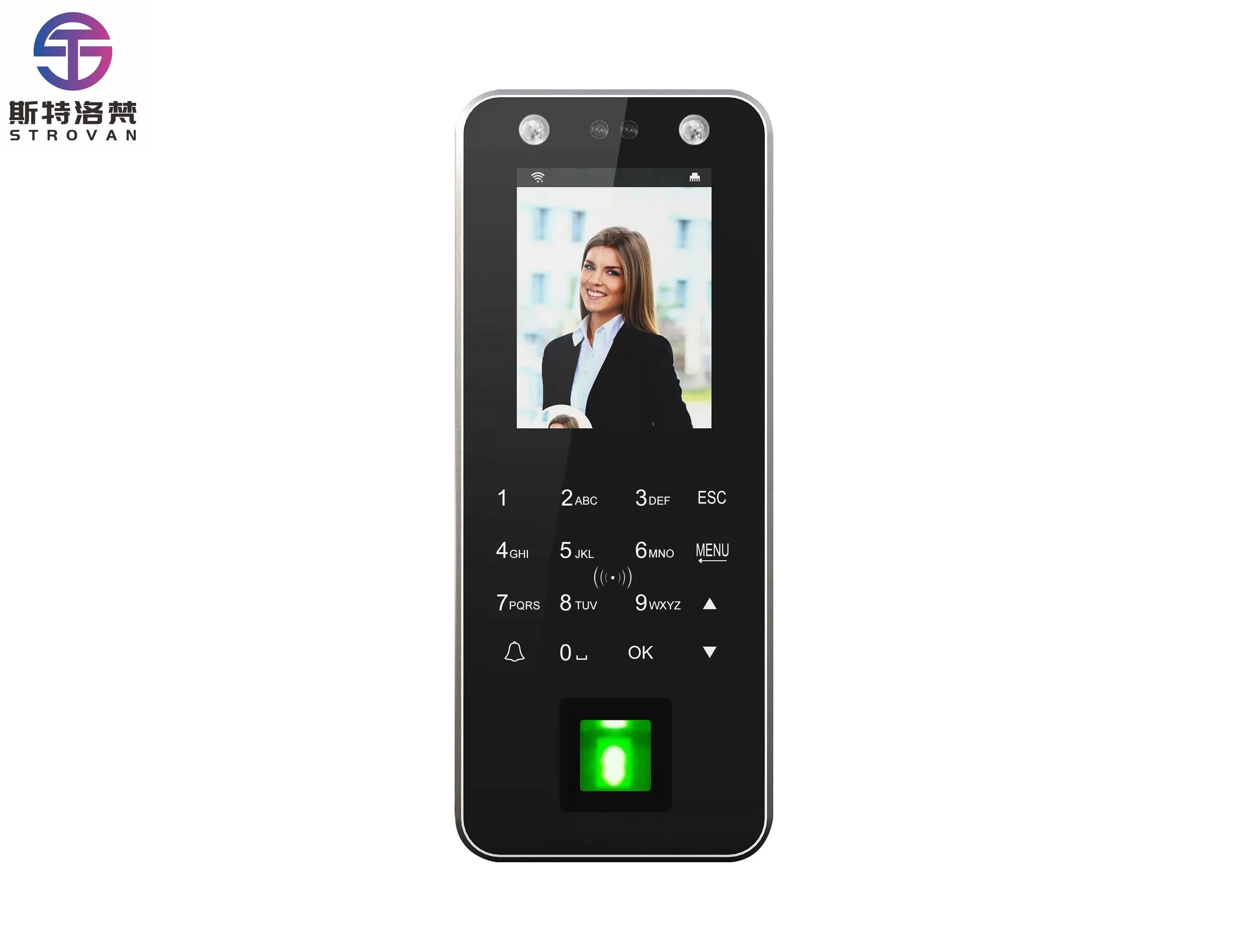

ZXHK Most Functional Tuya WiFi 3D Face Fingerprint Employee Time Attendance Smart Access Control System PST-CF20-TY