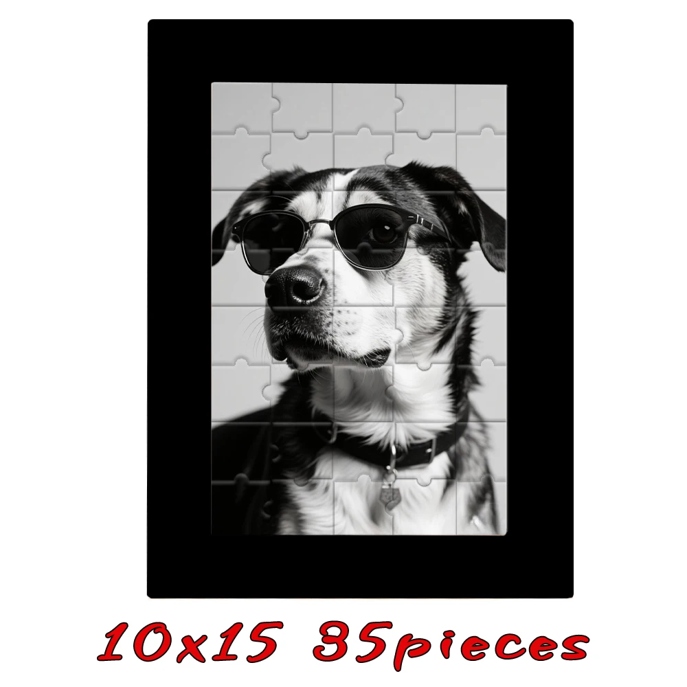 【Op maat】Houten puzzels met frame, aangepaste afstudeerfotopuzzels als geschenk, gepersonaliseerd, houten frames in meerdere kleuren, geschenken