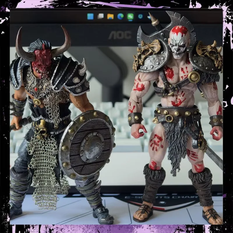 In Stock Savage Crucible Studio WF Limited Skeleton Vakur/Blood Handprint Soldier Action Mobile Doll Model Collection Gift