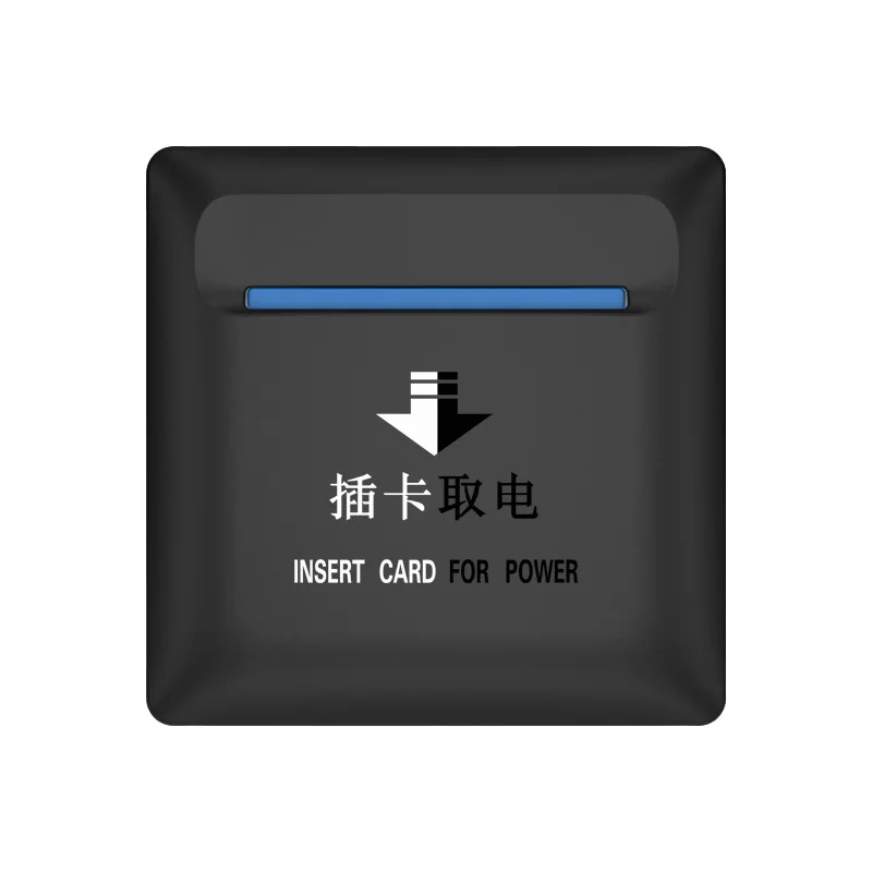 Card Insertion Power Switch M1 High-frequency/T57 Low-frequency 40A Energy-saving Power Take-off Device for Hotels Guesthouses