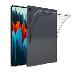 Transparentes Gehäuse für Samsung Galaxy Tab A8 10,5 Zoll S6 Lite 10,4 Zoll A7 A7 Lite S7/S8/S9 11 Zoll Soft TPU Airbag Cover Funda