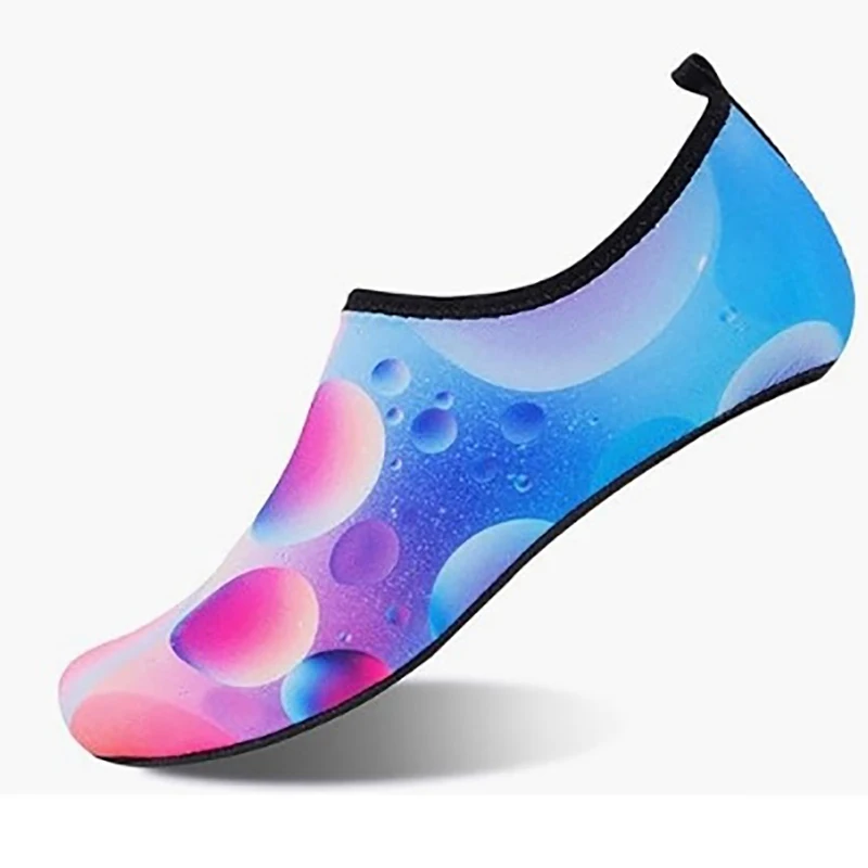 Quick Dry Water Shoes Rubber Sole Diving Shoes Unisex Beach Swimming Diving Socks Non-Slip Seaside Surfing Adult Kids Socks