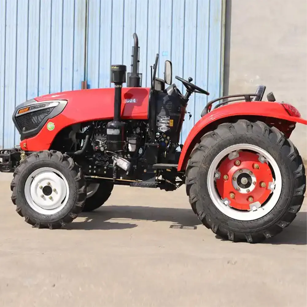 Cheap 30HP 40HP 50HP 60HP Mini Wheeled Agricultural Tractor 4x4 Farm Tractor for Sale