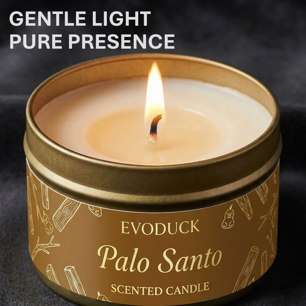 Palo Santo Scented Candles Premium Palo Santo Purify Elevate Energy Cleansing  Candle for Meditation Winter Gifts Gift For Woman