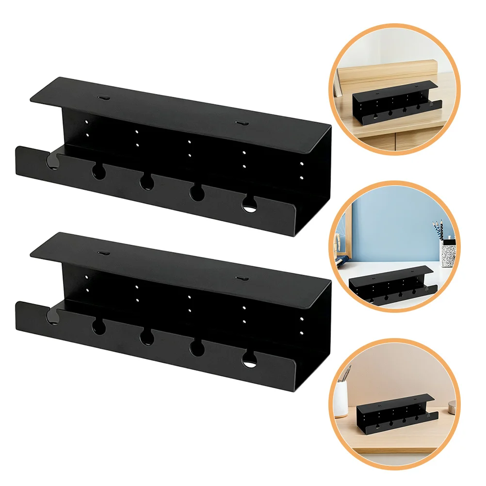 2-pezzi-sotto-la-scrivania-ripiano-portaoggetti-organizzatore-per-la-gestione-dei-cavi-supporto-per-cavi-da-scrivania-autoadesivo-senza-installazione-di-trapano-per-ciabatta