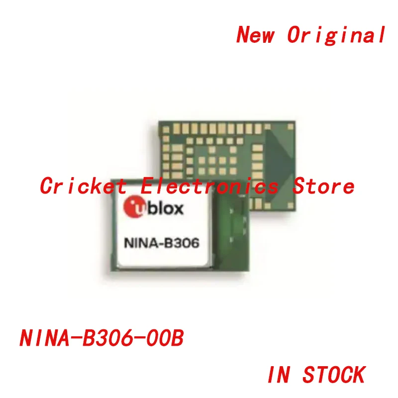 

NINA-B306-00B Bluetooth module -802.15.1 Stand-alone Bluetooth 5 low energy modules with internal PCB antenna, use with open CPU