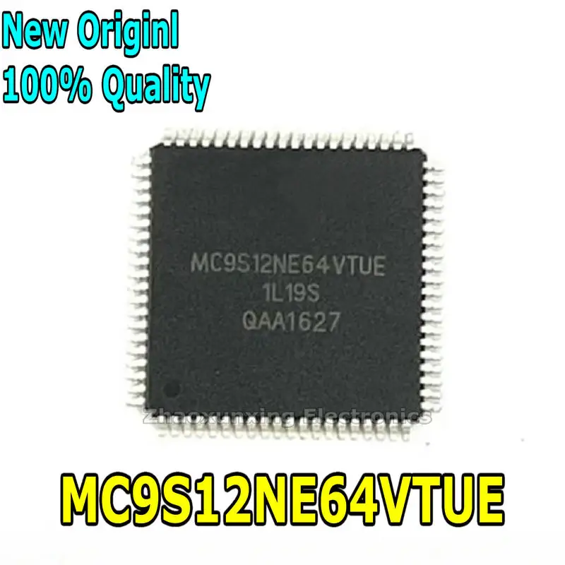 5~10PCS   New  MC9S12NE64VTUE    MC9S12NE64    LQFP-80     Chipset