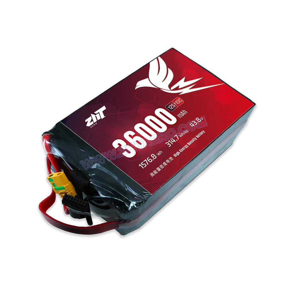 High Energy Density Solid-State Battery 12S 36000mAh Normal Voltage 43.8V Maximum Discharge Rate 10C
