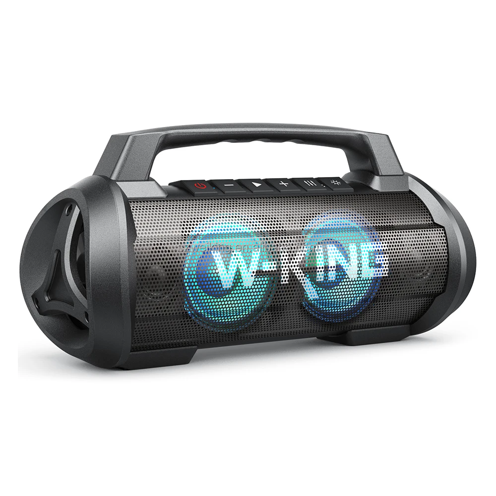 

Портативный сабвуфер Boombox W-King D10, водонепроницаемый и пыленепроницаемый беспроводной Bluetooth-динамик для улицы