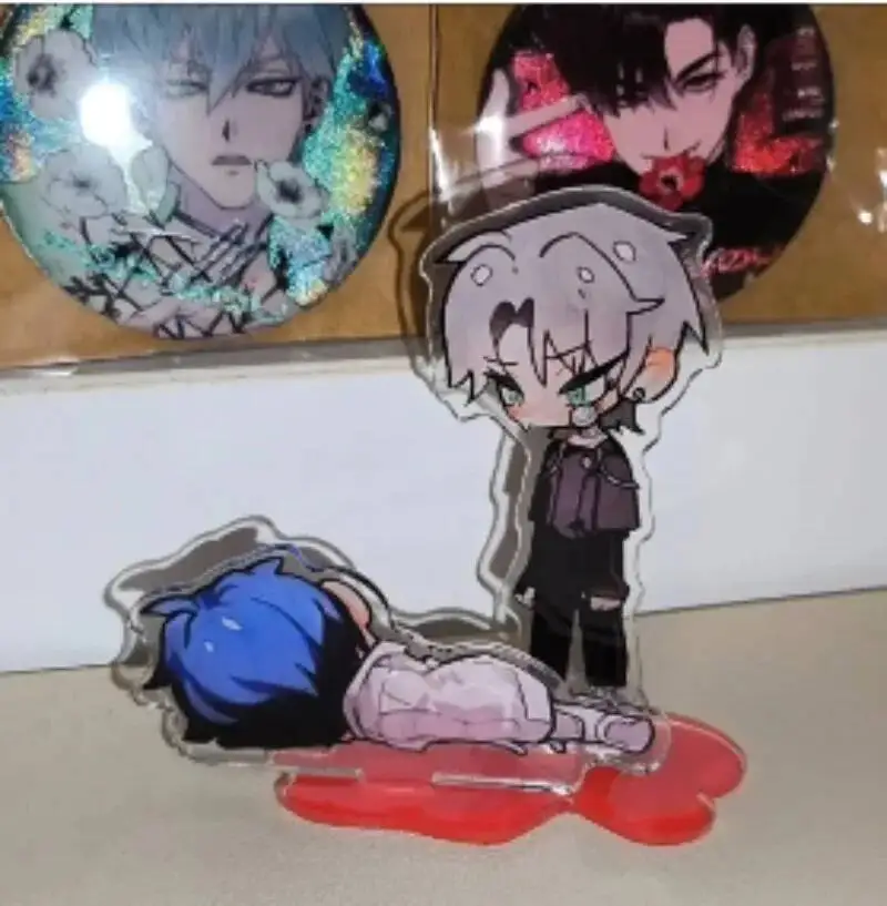 

Anime Alien Acrylic Stand Figure - Cute Acg Stage Free Cosplay Desktop Accessory Collectible Figurine Surprise Gift