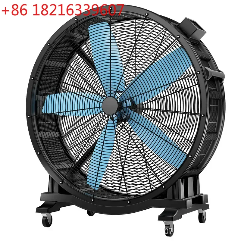 YAOIndustrial Large Mobile Permanent Magnet Fan Powerful Electric Floor Fan for Workshop Warehouse Gym Exhaust Cooling