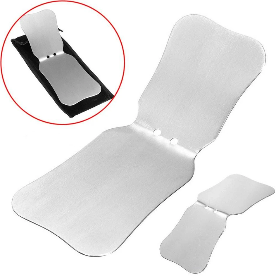 GULPOOE Dental Stainless Steel Photography Mirrors  Intra-Oral Orthodontic Reflector Reflection Mouth Mirror Dental Tools