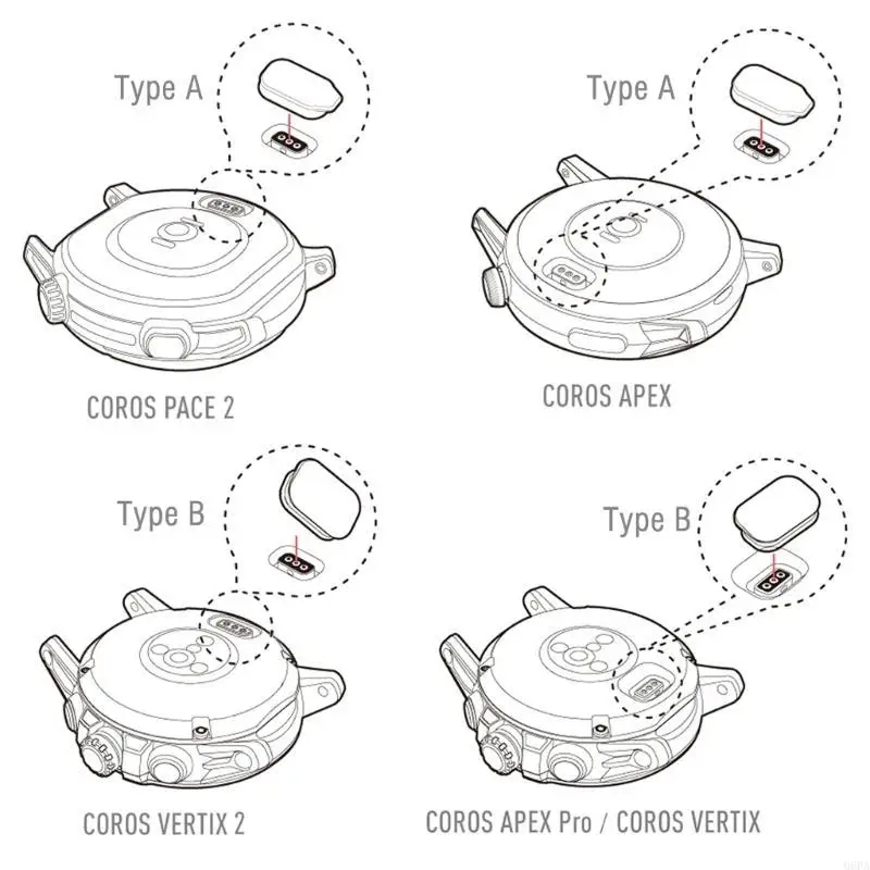 

10 шт. пылезащитные заглушки для COROS APEX42 мм/46 мм/PACE 2/APEXPro/VERTIX/VERTIX 2, защитные колпачки для ремешка для часов
