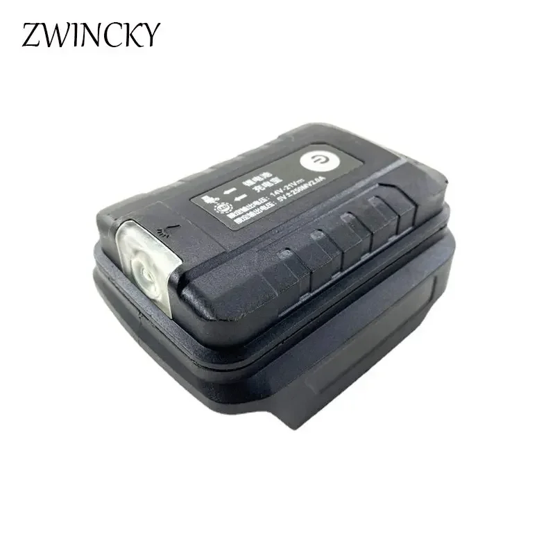 Адаптер для вспышки ZWINCKY, USB-зарядное устройство для вспышки, для Makita HongSong BoDa Fire 18 в, литий-ионная батарея, мощность