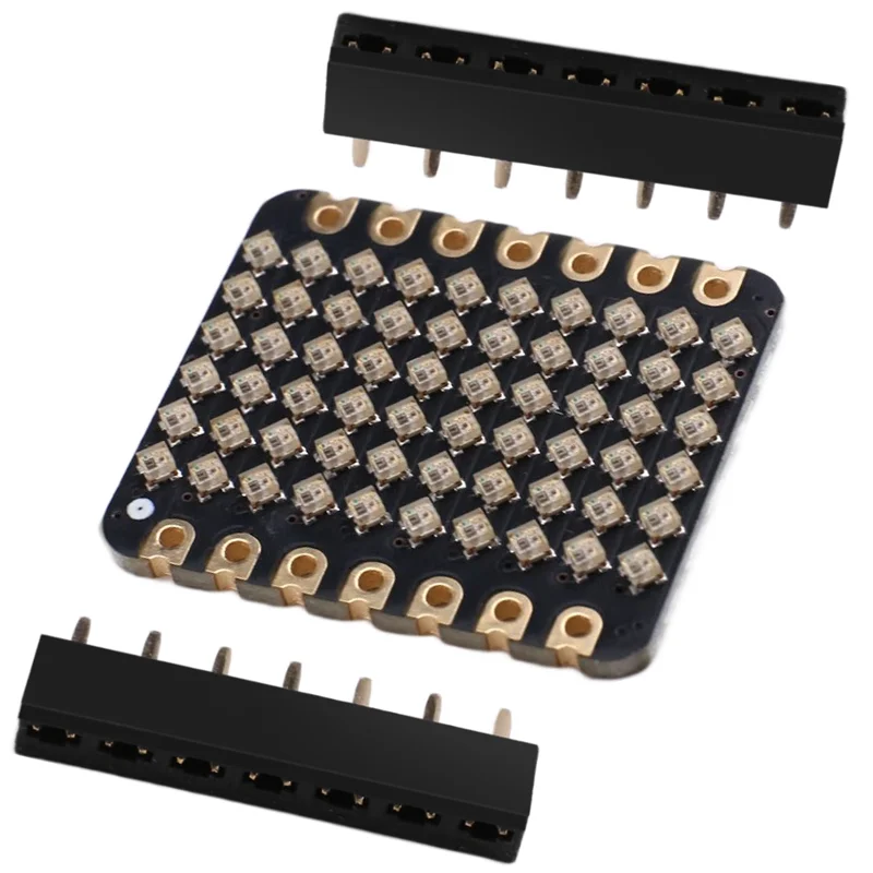 

ABRB-WS2812B LED Matrix Panel Programmable Pixel Display For Seeedstudio-XIAO DIY Lighting Projects XIAO-6X10-RGB-Matrix